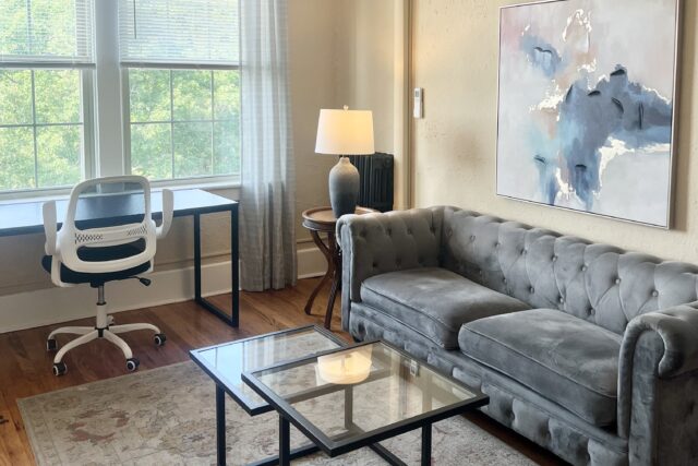 1003 E. Fayette St. #10 – 1 Bedroom Apartment Top Floor All Utilities, WiFi, Furnishings, Laundry, A/C Included